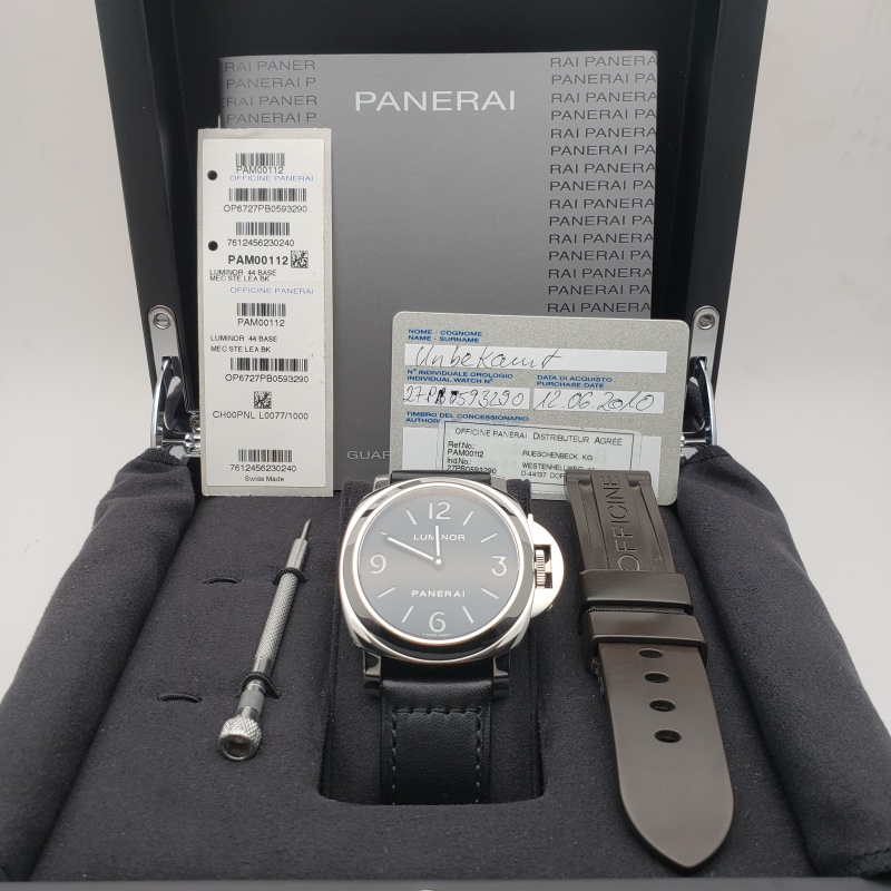Panerai Luminor Base PAM00112 