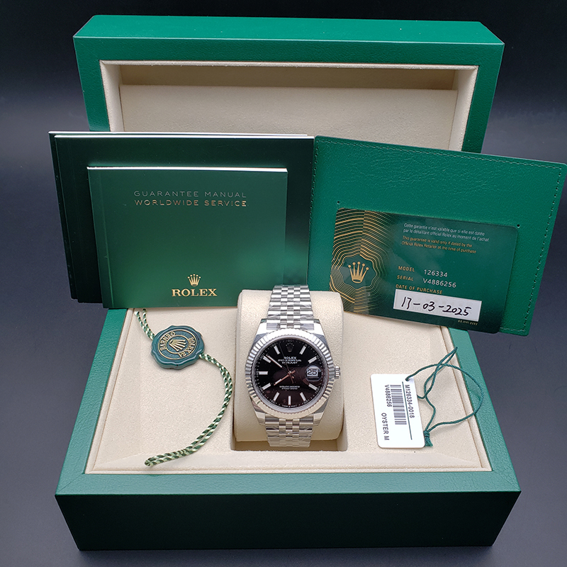 Rolex Datejust 41一M126334-0018 