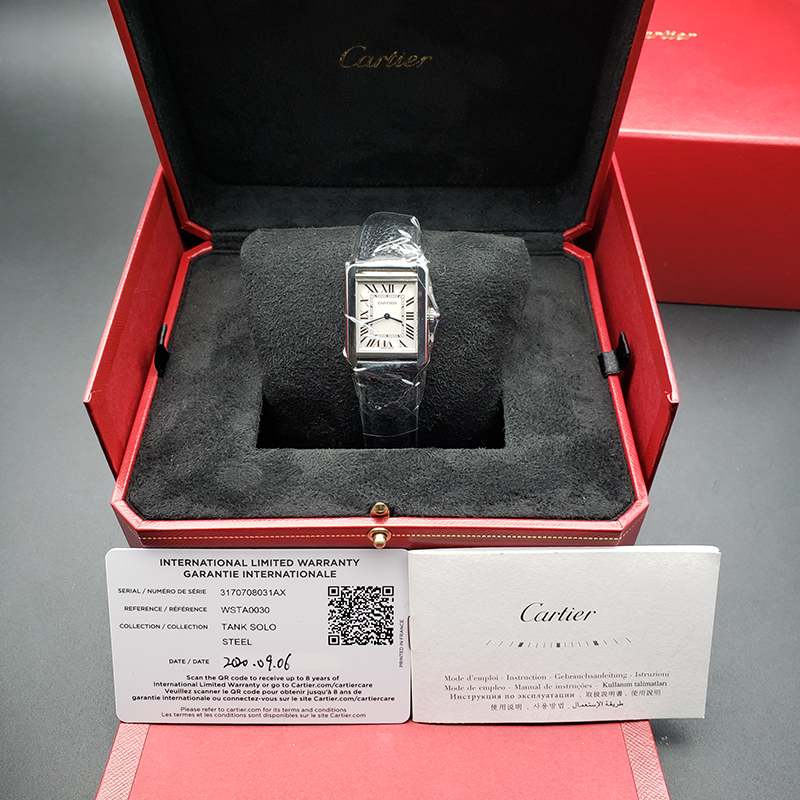 Cartier Tank Solo一WSTA0030 